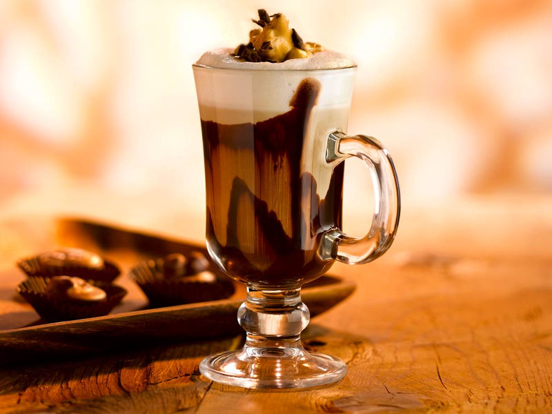 PAŞABAHÇE IRISH COFFEE Lot de 2 mugs de 230 ml avec anse - Irish Kulplu Kahve Su Meşrubat Bardağı