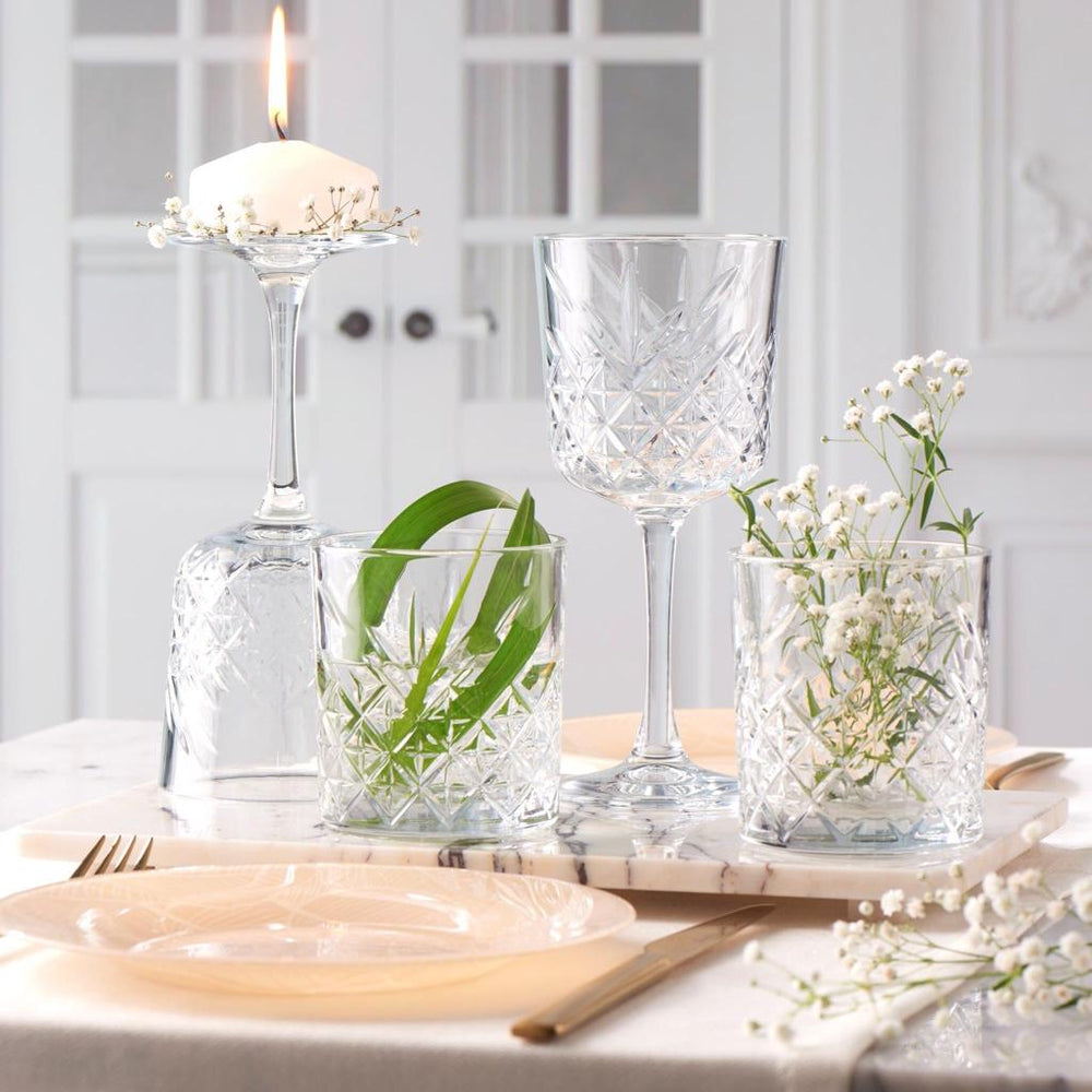 Pasabahce Timeless – Lot De 4 Coupes à Champagne 27 Cl, Verre Élégant Profilée