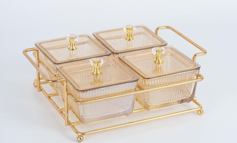 Beau plat ancien en cristal de forme ovale (27 cm) sur un - Catawiki