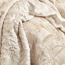 KARACA HOME VALERIA BEST Ensemble de linge de lit complet avec couvre-lit 8 pièces doré - Bella Home