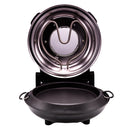 SCHÄFER Pizza Lahmacun Fırını 32 cm aksesuarlı SİYAH mat