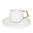KARACA SATURN GOLD Kahve fincan takımı 12 parça 6 kişilik